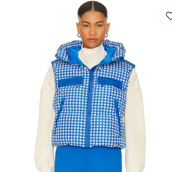 Goldbergh Starstruck Teamplayer Ski Body warmer vest Electric Blue - Picture 6 of 17